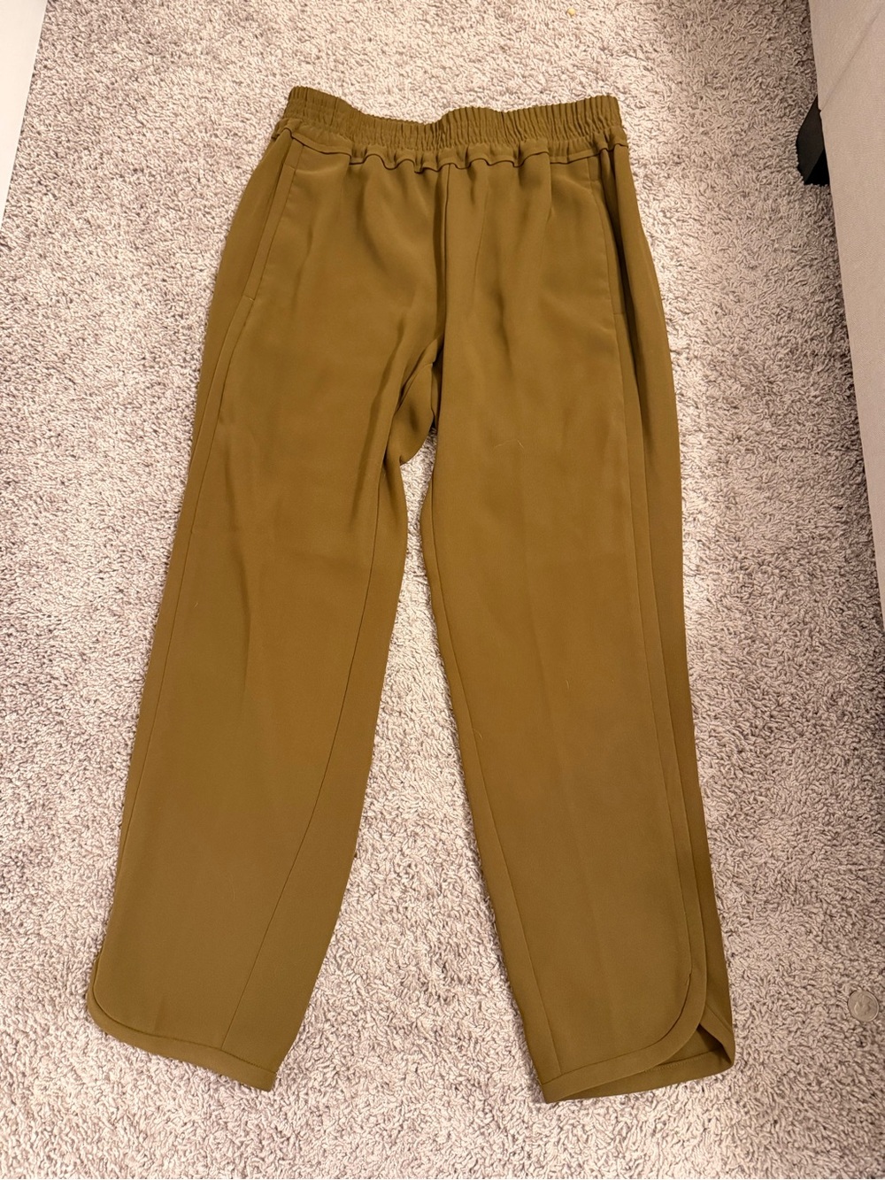 J. Crew Olive Pull-On Dress Pants